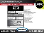 2026 Ford Bronco RTR Outer Banks
