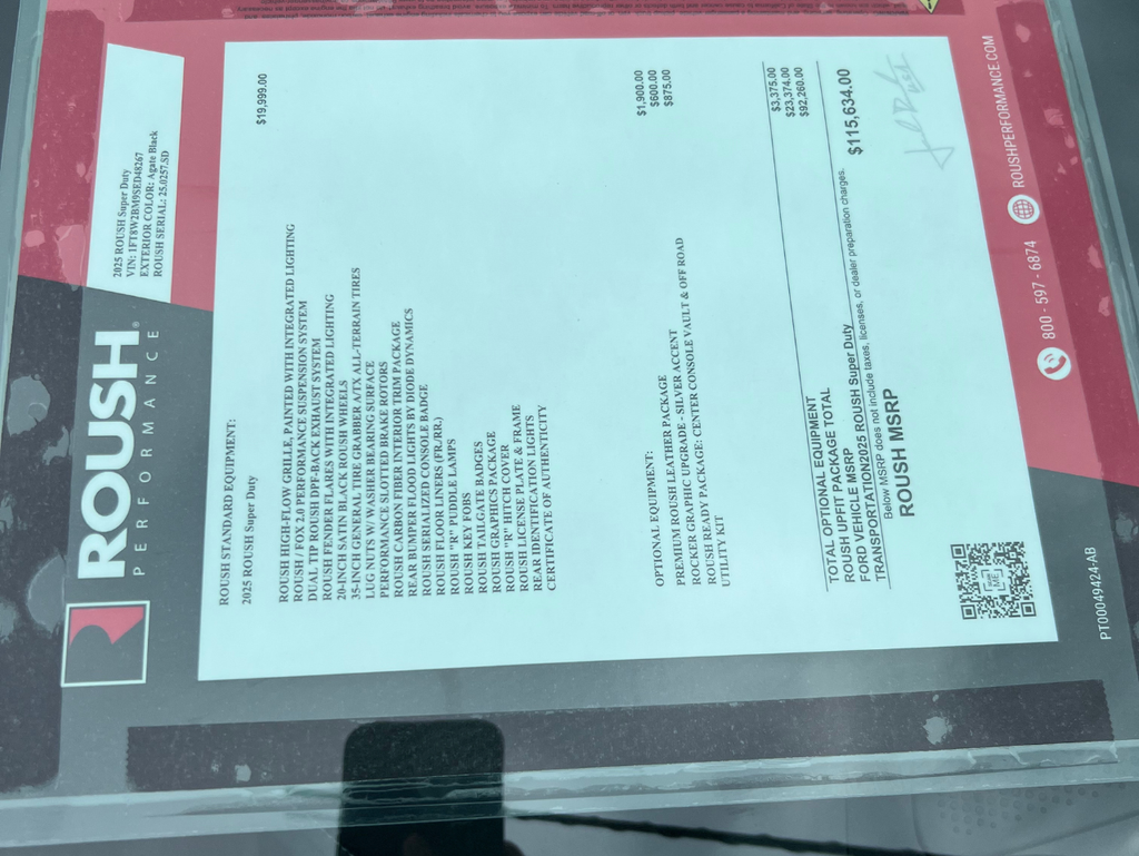 2025 Ford F-250SD Roush