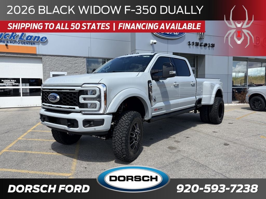 2026 Ford F-350SD Black Widow DRW