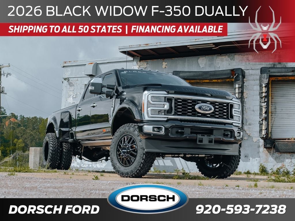 2026 Ford F-350SD Black Widow DRW