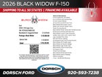 2026 Ford F-150 Black Widow