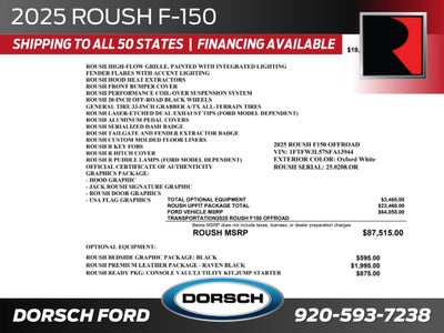 2025 Ford F-150 Roush