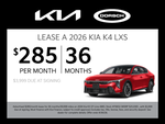 2026 Kia K4 GT-Line