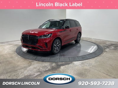 2026 Lincoln Aviator Black Label