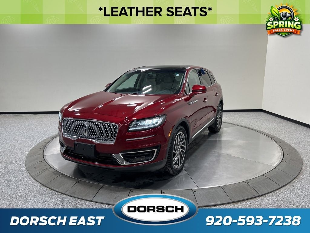 2019 Lincoln Nautilus Reserve