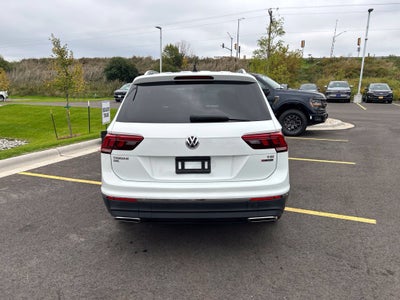2018 Volkswagen Tiguan 2.0T SEL 4Motion