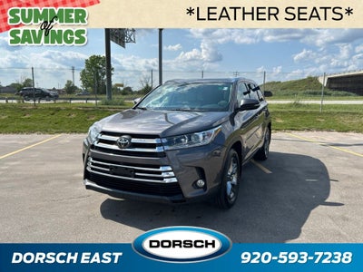 2018 Toyota Highlander Limited Platinum