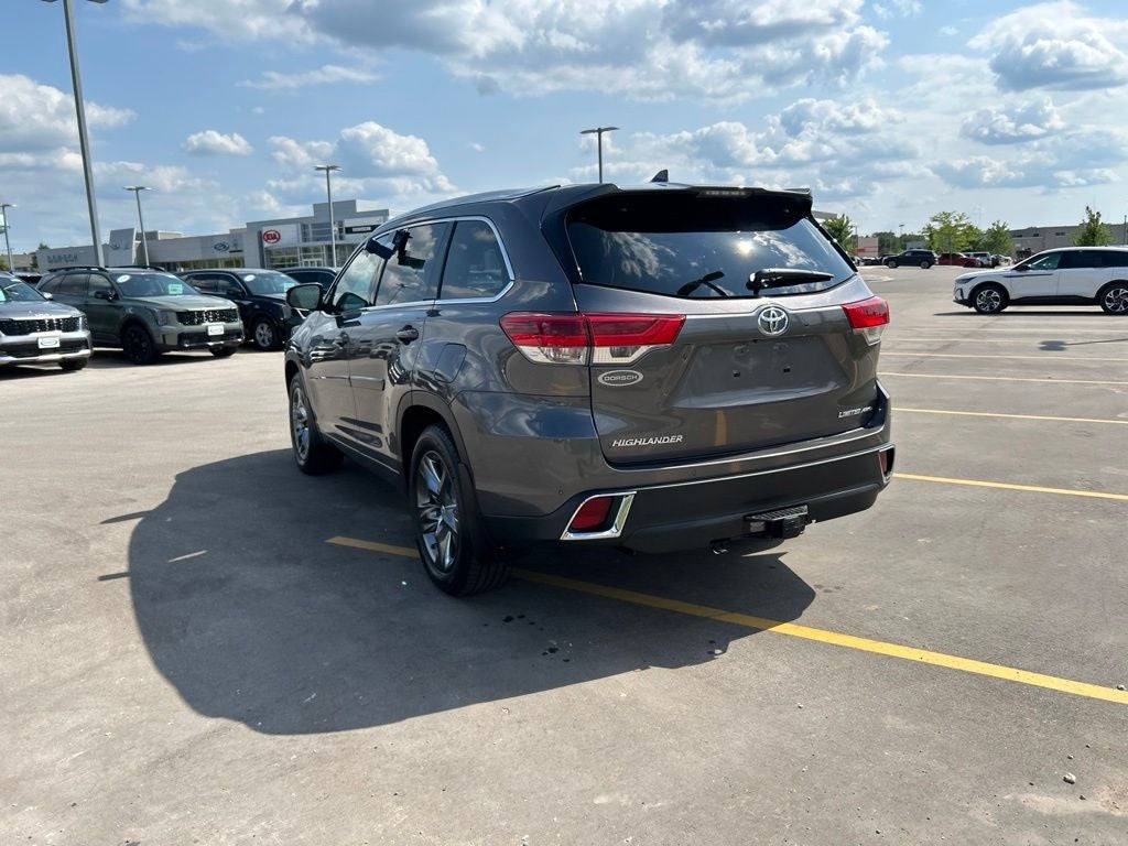 2018 Toyota Highlander Limited Platinum