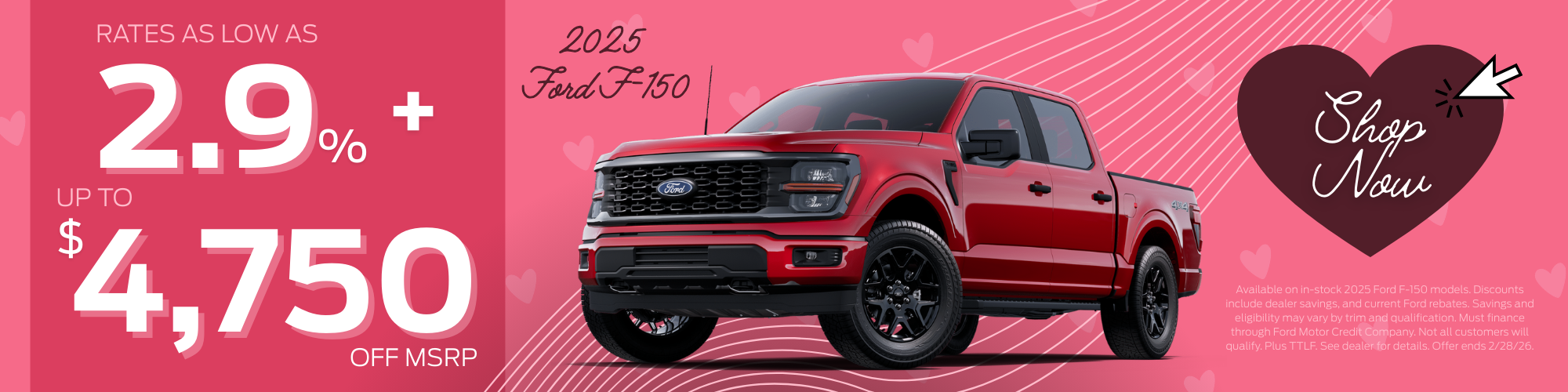 Ford F-150 February Deal