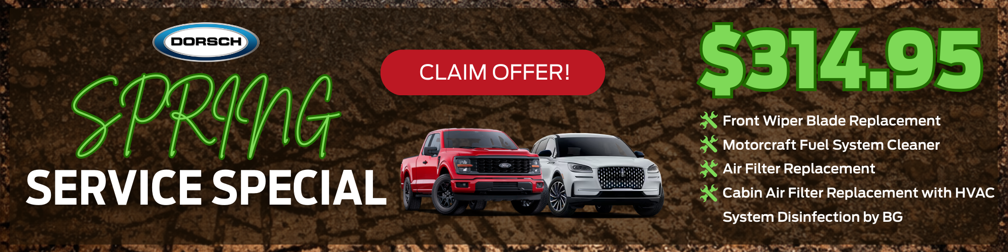 Spring Service Special