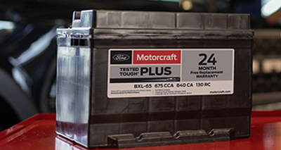 Motorcraft® Tested Tough® PLUS Batteries: $149.95 or 30K Points*